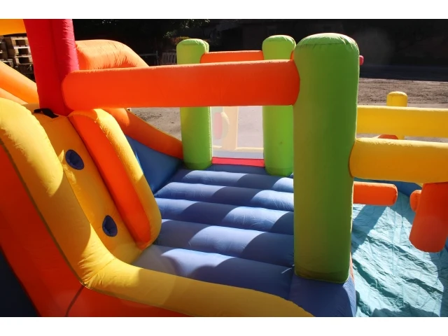 Baralir springkasteel xxl met waterglijbaan - afbeelding 4 van  17