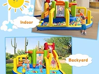 Baralir springkasteel xxl met waterglijbaan - afbeelding 14 van  17