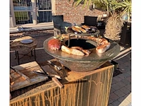 Barbecue handmade welden cortenstaal - afbeelding 5 van  7