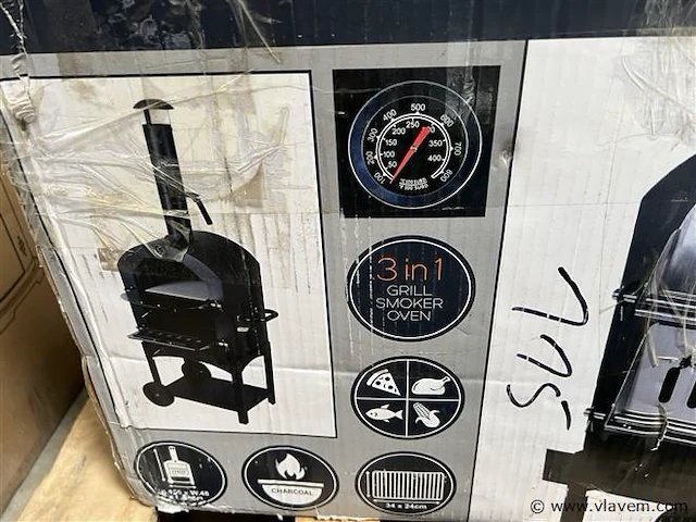Barbecue pizza oven - afbeelding 2 van  2