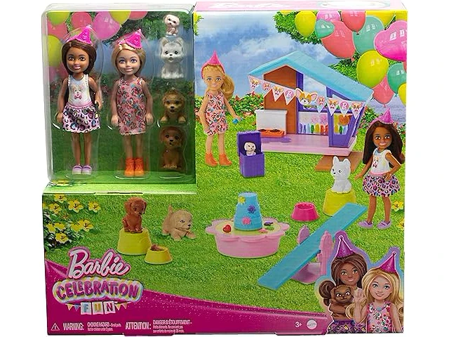 Barbie chelsea doggy party - afbeelding 3 van  3