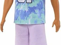 Barbie fashionistas - ken pop - met tie-dye los angeles shirt - afbeelding 1 van  1