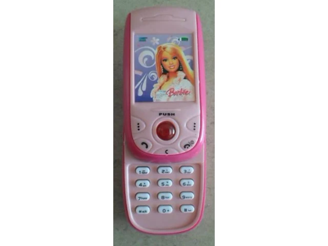 Barbie gsm met licht en geluid : 2 stuks - afbeelding 1 van  7