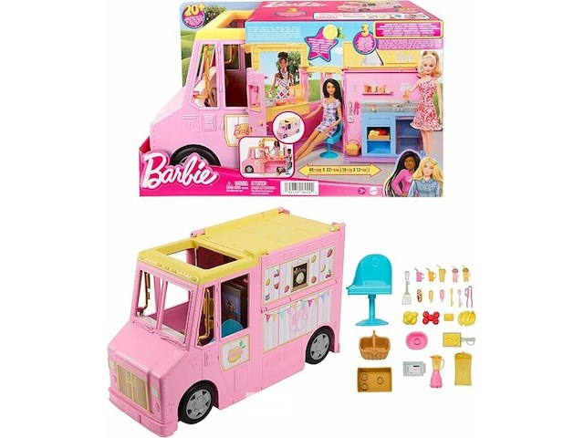 Barbie limonade vrachtwagen - afbeelding 1 van  3