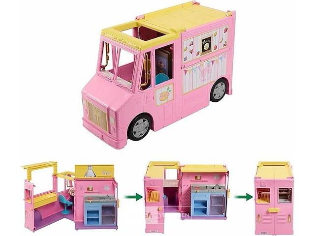 Barbie limonade vrachtwagen - afbeelding 2 van  3