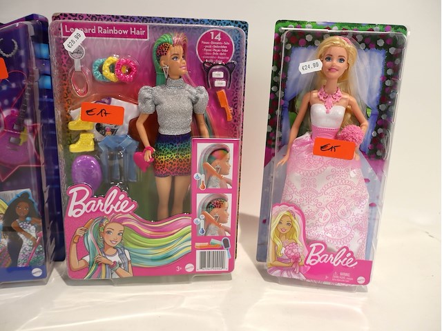 Barbie speelset (x4) - afbeelding 3 van  3
