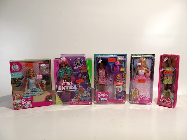 Barbie speelset (x5) - afbeelding 1 van  3