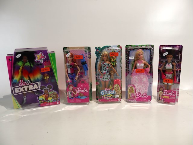 Barbie speelset (x5) - afbeelding 1 van  3
