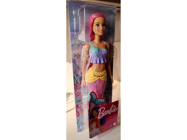 Barbie zeemeermin 12 x 32,5 cm - afbeelding 3 van  5