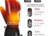 Barchi heat verwarmde handschoenen (xl) - afbeelding 4 van  5