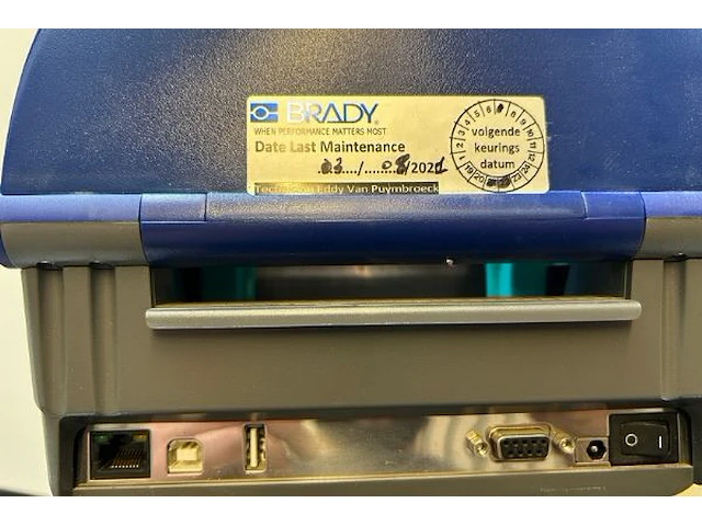 Barcodeprinter brady - afbeelding 6 van  7