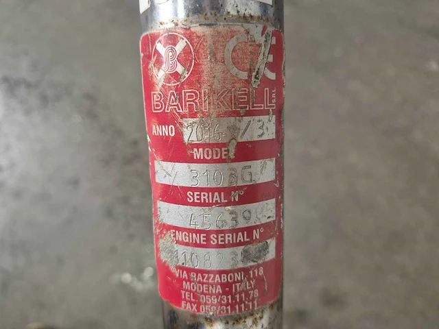 Barikell - 2016 - enkele 90 - poliermachine cementvlinder - afbeelding 5 van  5