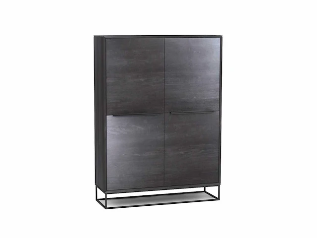 Barkast touhb-120/bl in massieve mango - afbeelding 1 van  2