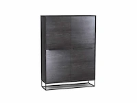 Barkast touhb-120/bl in massieve mango - afbeelding 1 van  2