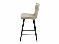 Barkruk beige boucle (4x) - afbeelding 2 van  4
