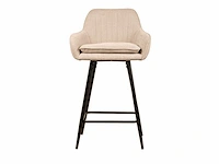 Barkruk beige weave (4x) - afbeelding 2 van  4