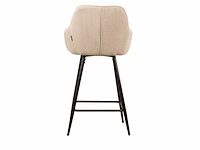 Barkruk beige weave (4x) - afbeelding 4 van  4