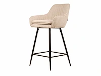 Barkruk beige weave (4x) - afbeelding 1 van  5