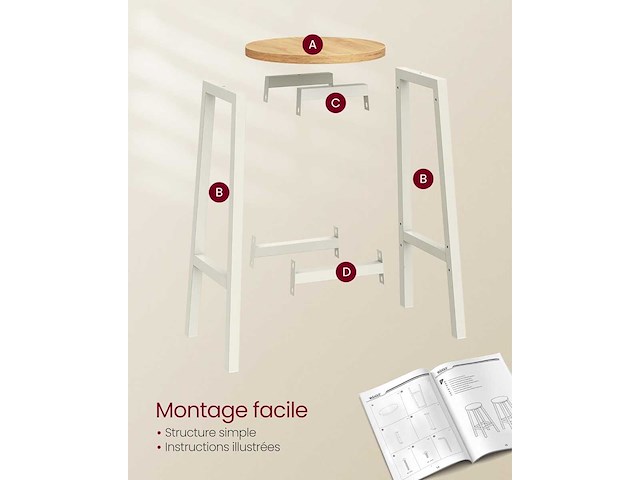 Barkruk (x6) - afbeelding 5 van  9