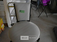 Barkrukje ijzeren onderstel - afbeelding 3 van  4