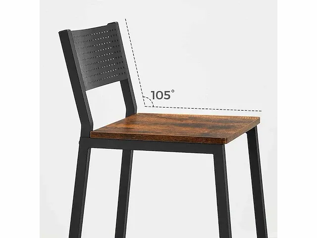 Barkrukken, set van 6 kinderstoelen - afbeelding 2 van  9