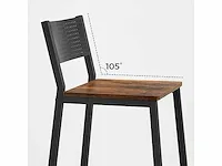 Barkrukken, set van 6 kinderstoelen - afbeelding 2 van  9