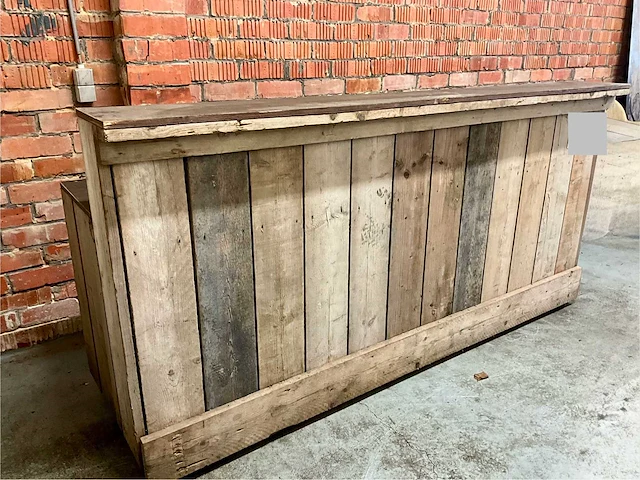 Barmeubel steigerhout mobiel - afbeelding 1 van  10