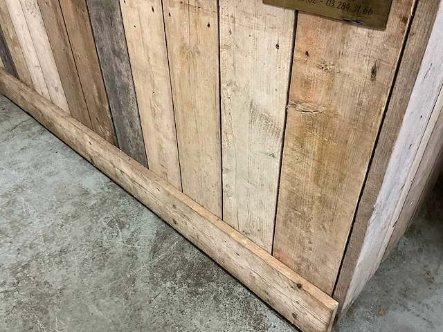 Barmeubel steigerhout mobiel - afbeelding 3 van  10