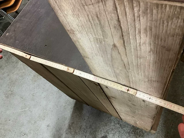 Barmeubel steigerhout mobiel - afbeelding 9 van  10