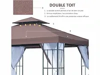 Barnum gazebo koloniale stijl buitentent - afbeelding 4 van  9
