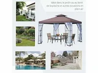 Barnum gazebo koloniale stijl buitentent - afbeelding 5 van  9