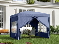 Barnum prieel opvouwbare partytent 3 x 3 x 2,58 m - afbeelding 1 van  7
