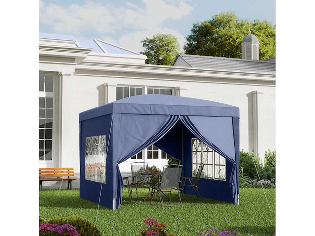 Barnum prieel opvouwbare partytent 3 x 3 x 2,58 m - afbeelding 2 van  7