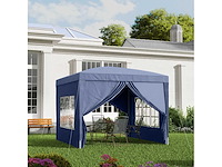 Barnum prieel opvouwbare partytent 3 x 3 x 2,58 m - afbeelding 2 van  7