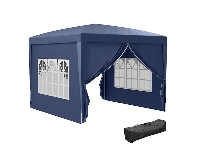 Barnum prieel opvouwbare partytent 3 x 3 x 2,58 m - afbeelding 3 van  7