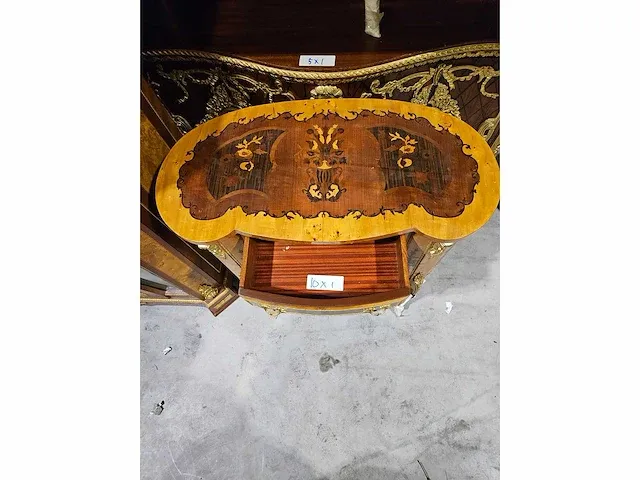 Barok curved commode - afbeelding 4 van  4