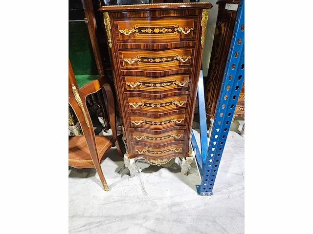 Barok curved ladenkast - afbeelding 2 van  3