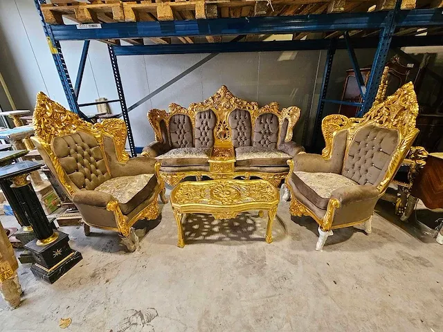 Barok salon goud - afbeelding 2 van  2