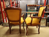 Barok stoel (x2) - afbeelding 3 van  4