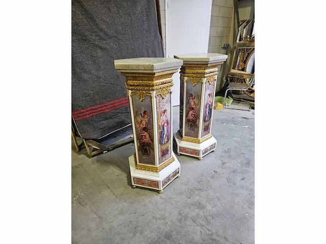 Barok zuilen 6 hoekig - afbeelding 3 van  3
