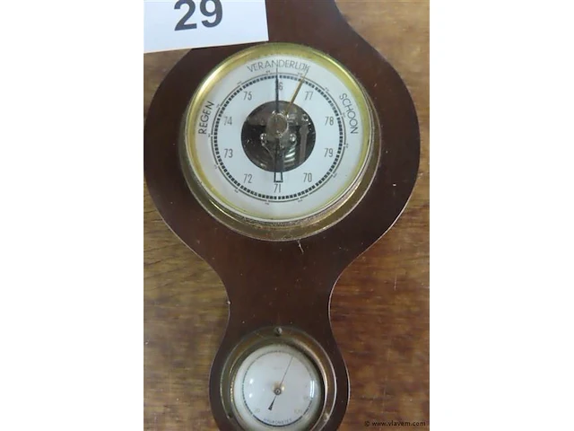 Barometer 44cm - afbeelding 2 van  3