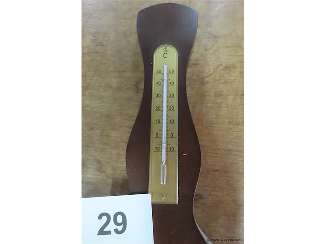 Barometer 44cm - afbeelding 3 van  3