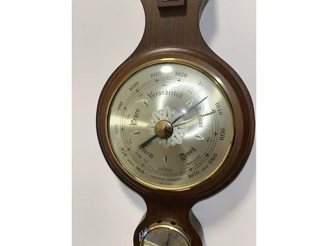 Barometer en schellekoord - afbeelding 2 van  4
