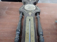 Barometer + horloge - afbeelding 3 van  3
