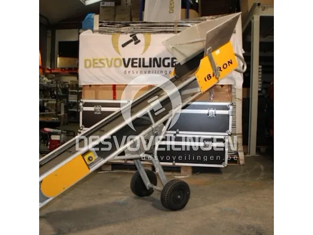 Baron verrijdbare transportband c2000 + hopper - afbeelding 1 van  5