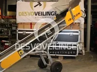 Baron verrijdbare transportband c2000 + hopper