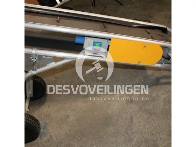 Baron verrijdbare transportband c2000 + hopper - afbeelding 4 van  5