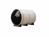 Barrel sauna met raam - 4-6 personen - afbeelding 1 van  7
