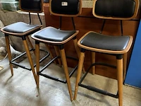 Barstoelen (3x)