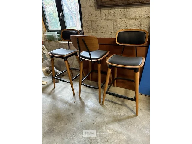 Barstoelen (3x) - afbeelding 3 van  3